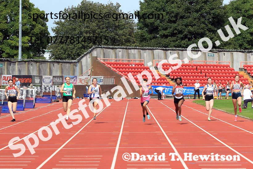 100 metres, 2024 Gateshead Tartan Games.  Photo: David T. Hewitson/Sports for All Pics